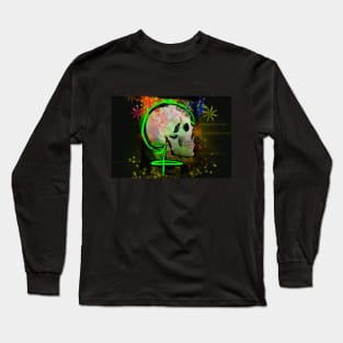 Skull Profile Long Sleeve T-Shirt